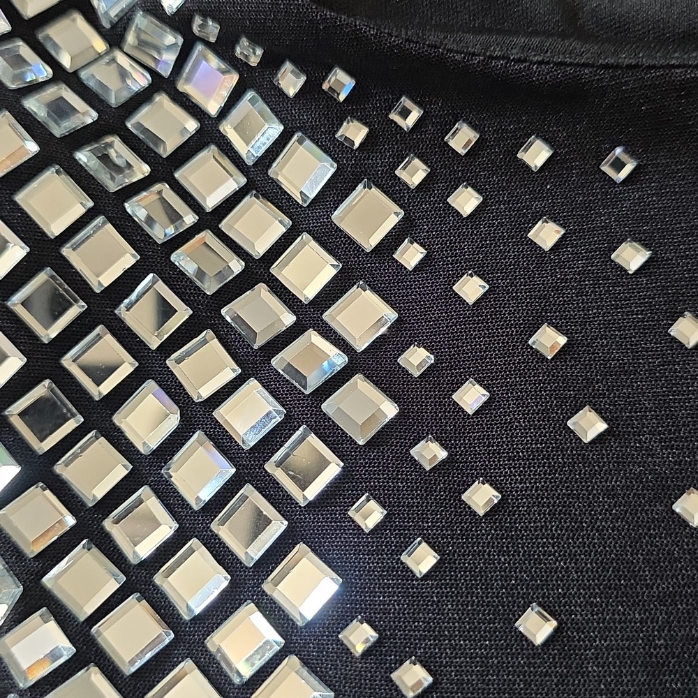 Symphony Black Mini Dress - Picture 9 of 11
